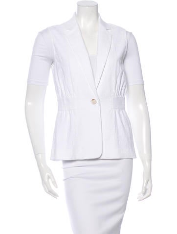 Diane von Furstenberg Textured Gavyn Vest w/ Tags