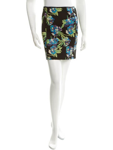 Diane von Furstenberg Patterned Knee-Length Skirt
