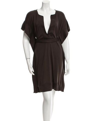 Diane von Furstenberg Belted Silk Dress