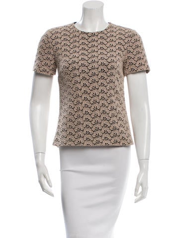 Diane von Furstenberg Cindy Acorn Lace Top