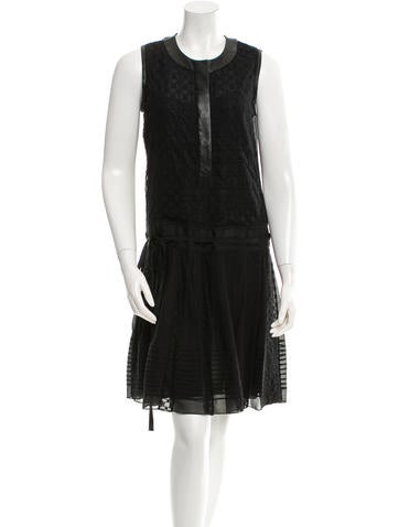 Diane von Furstenberg Silk Tammy Bnded Lace Dress w/ Tags