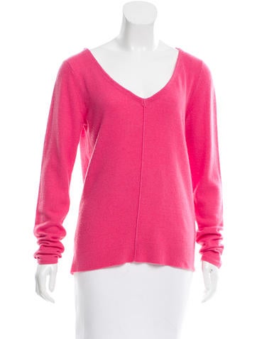 Diane von Furstenberg V-neck Long Sleeve Sweater