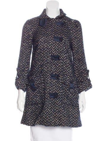 Diane von Furstenberg Patterned Short Coat
