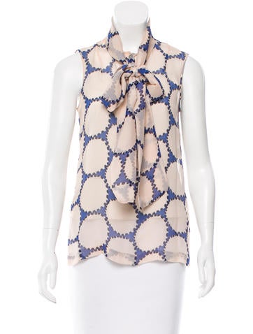 Diane von Furstenberg Dariana Silk Blouse