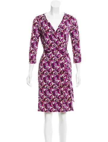 Diane von Furstenberg Silk Wrap Dress