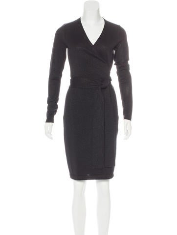 Diane von Furstenberg Wool Wrap Dress