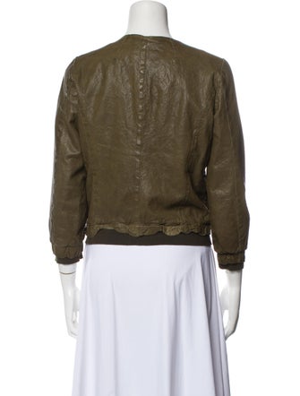 Di Bello Lamb Leather Biker Jacket