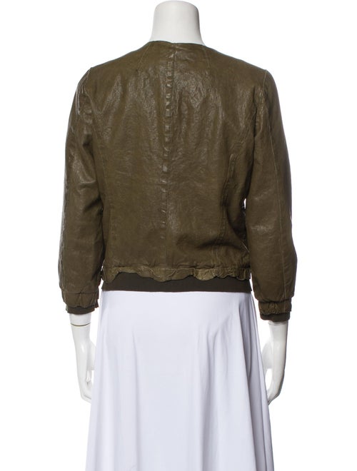 Di Bello Lamb Leather Biker Jacket