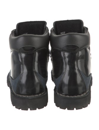 Diemme x Cecilie Bahnsen Leather Colorblock Pattern Hiking Boots