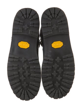 Diemme x Cecilie Bahnsen Leather Colorblock Pattern Hiking Boots