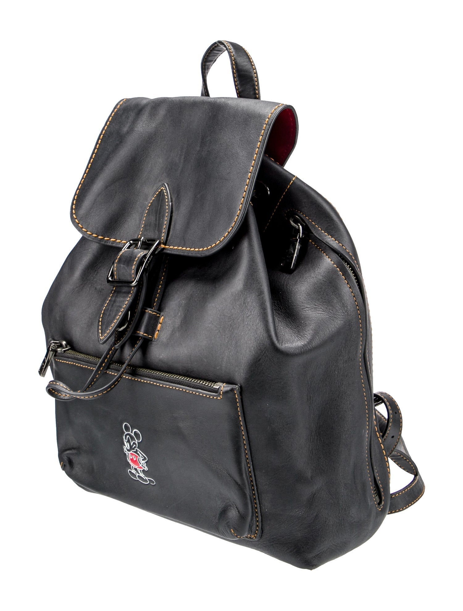 Disney x Coach Leather Backpack