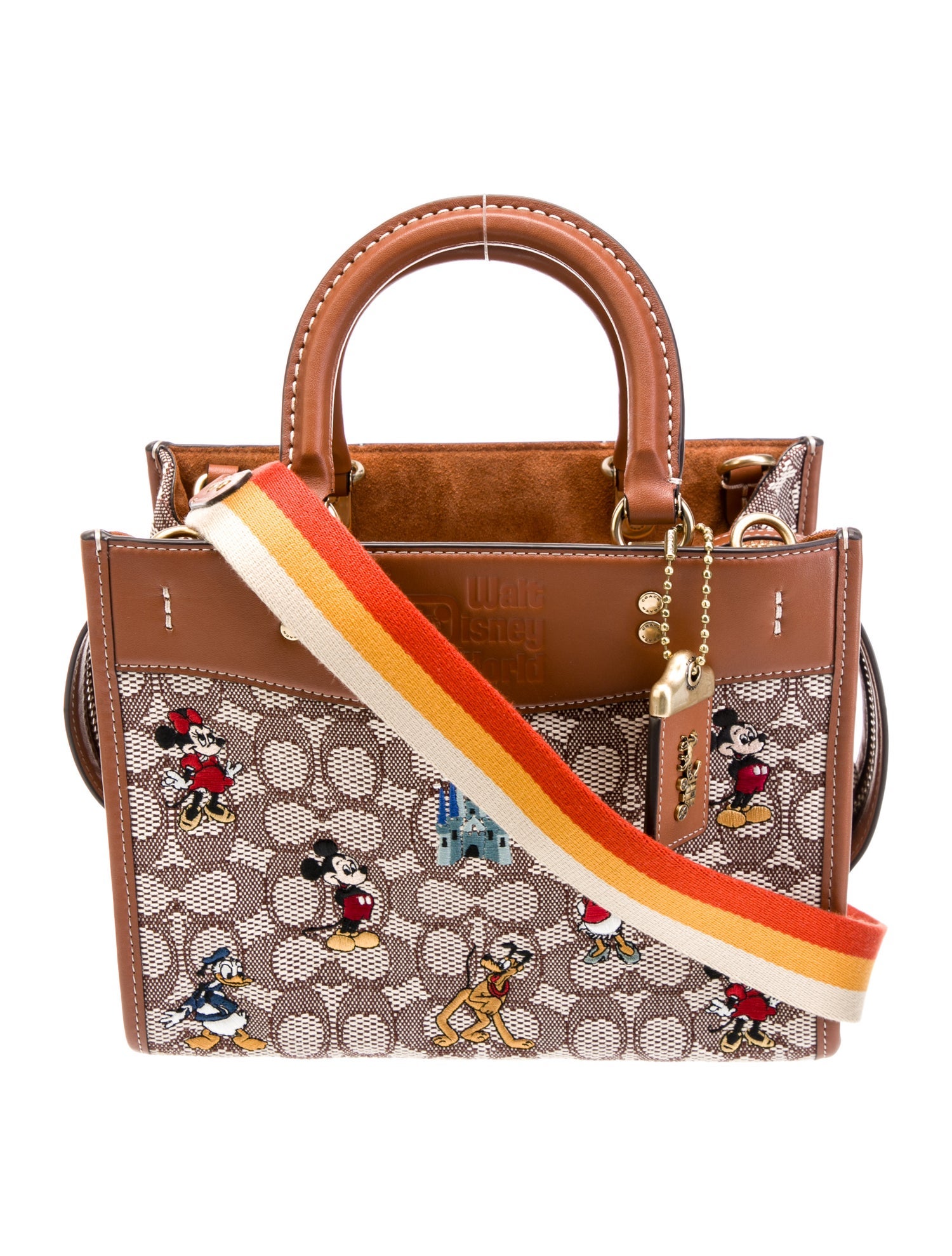 Disney x Coach Canvas Top Handle Bag