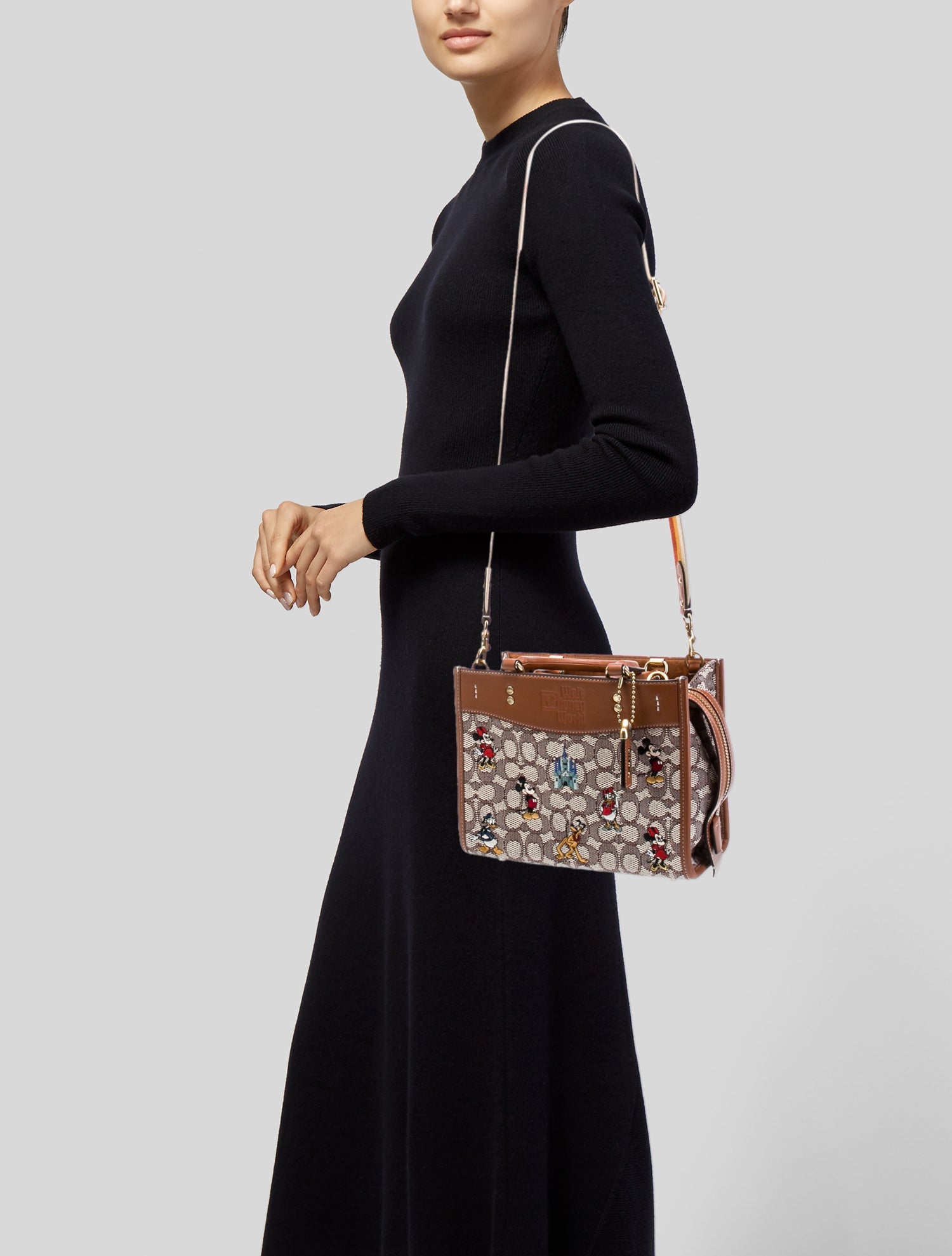 Disney x Coach Canvas Top Handle Bag