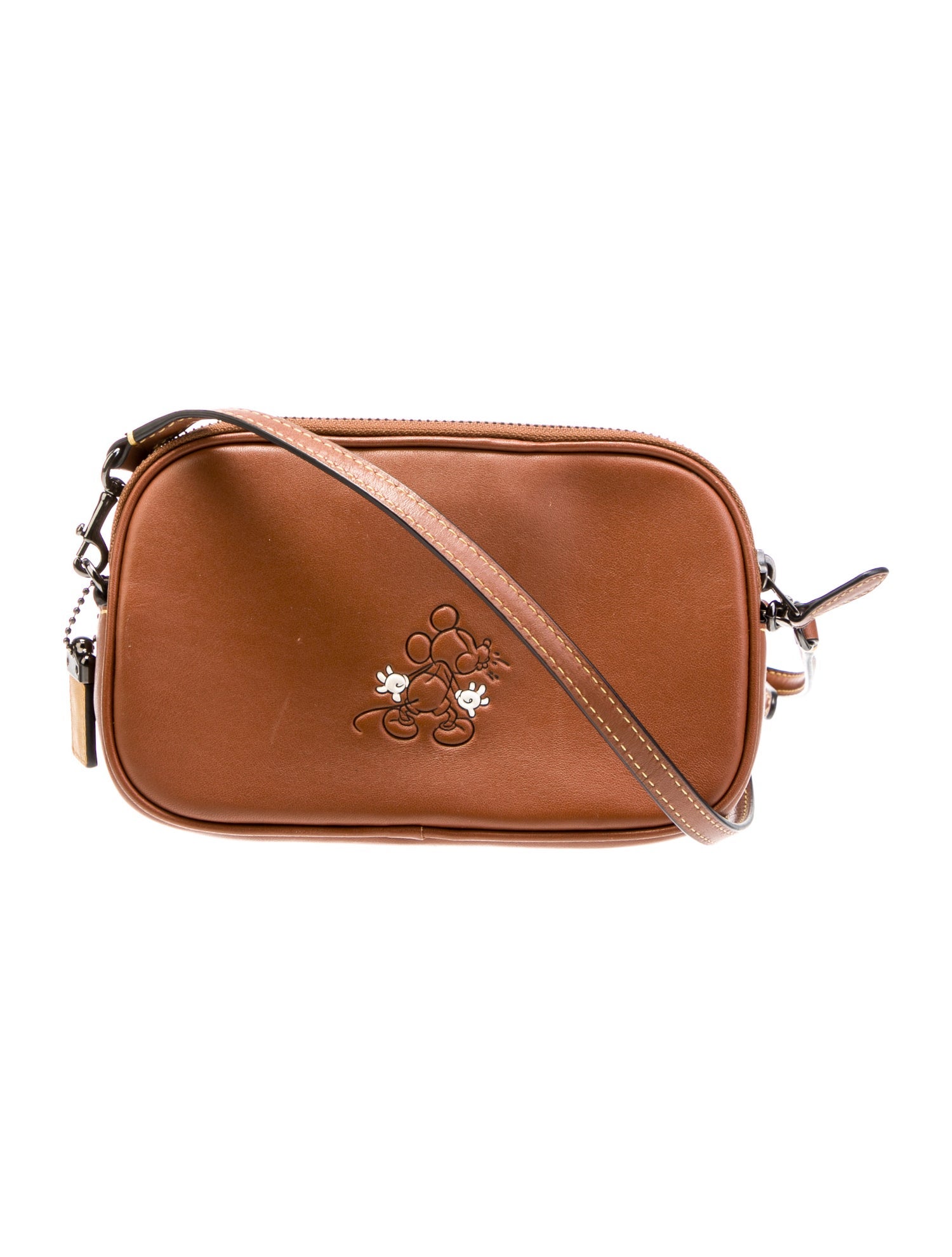 Disney x Coach Leather Crossbody Bag