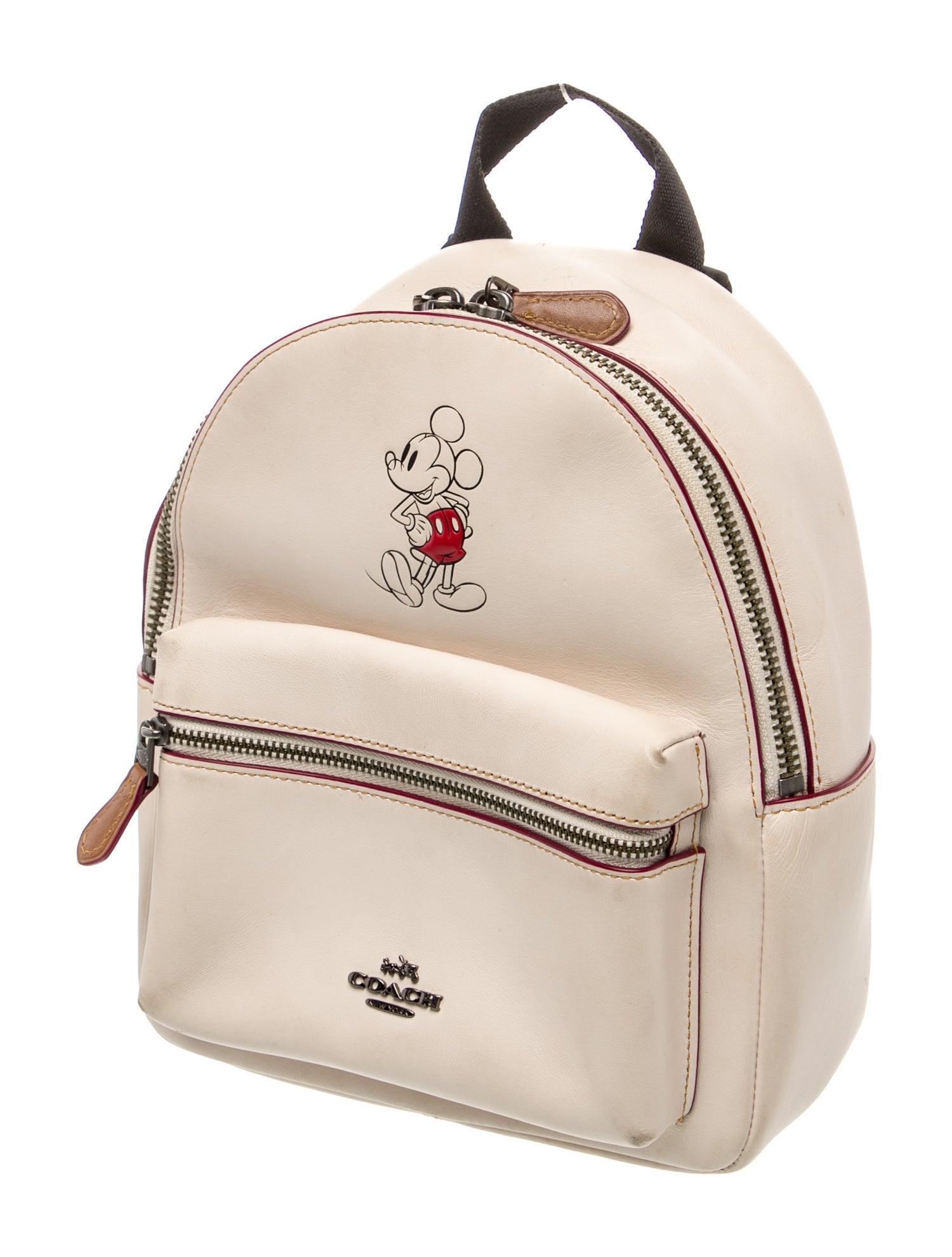 Disney x Coach Leather Backpack