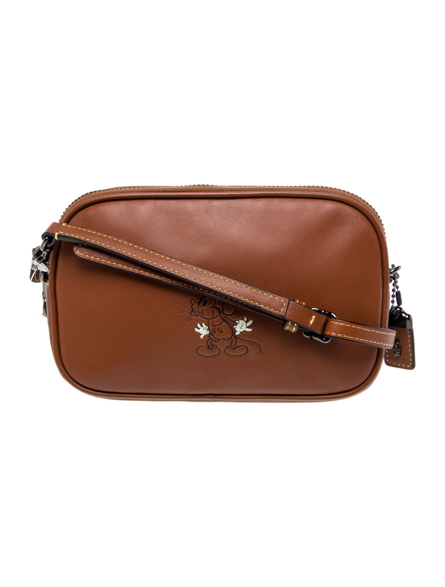 Disney x Coach Leather Crossbody Bag