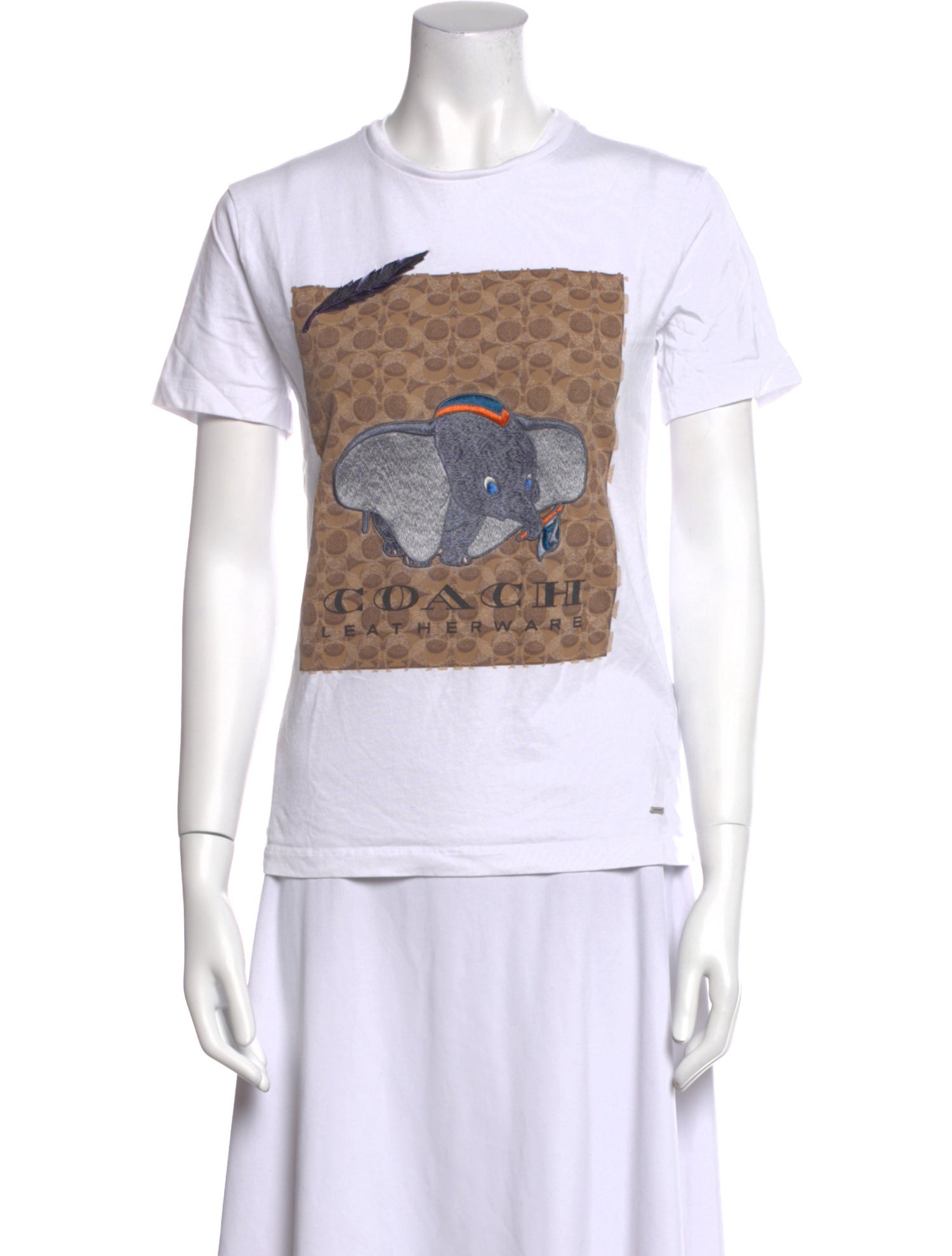 Disney x Coach Graphic Print Crew Neck T-Shirt