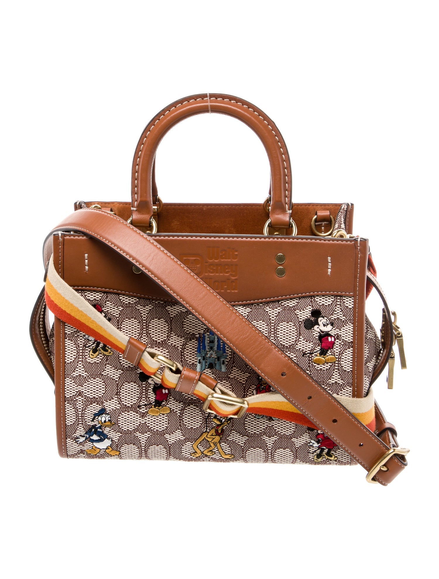 Disney x Coach Canvas Top Handle Bag