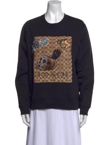 Disney x Coach Tops Graphic Print Crew Neck Sweatshirt S