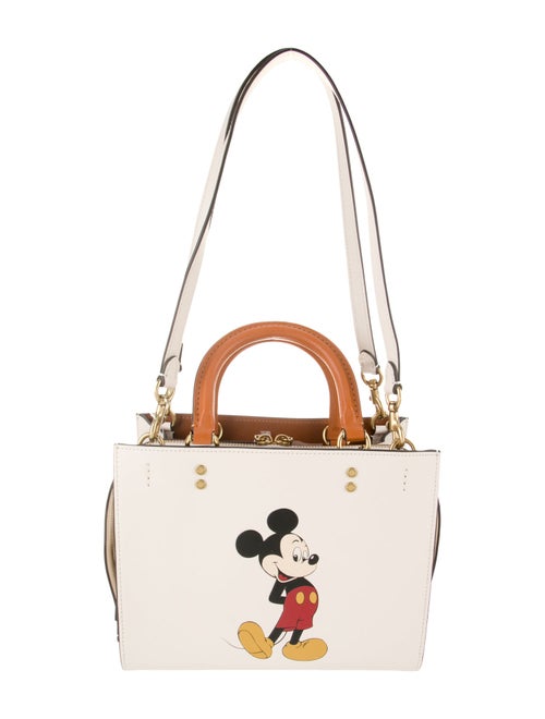 Disney x Coach Leather Top Handle Bag