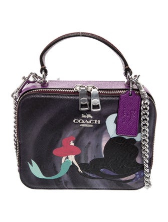 Disney x Coach Leather Shoulder Bag