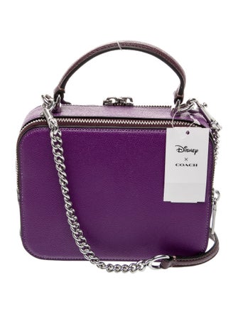Disney x Coach Leather Shoulder Bag
