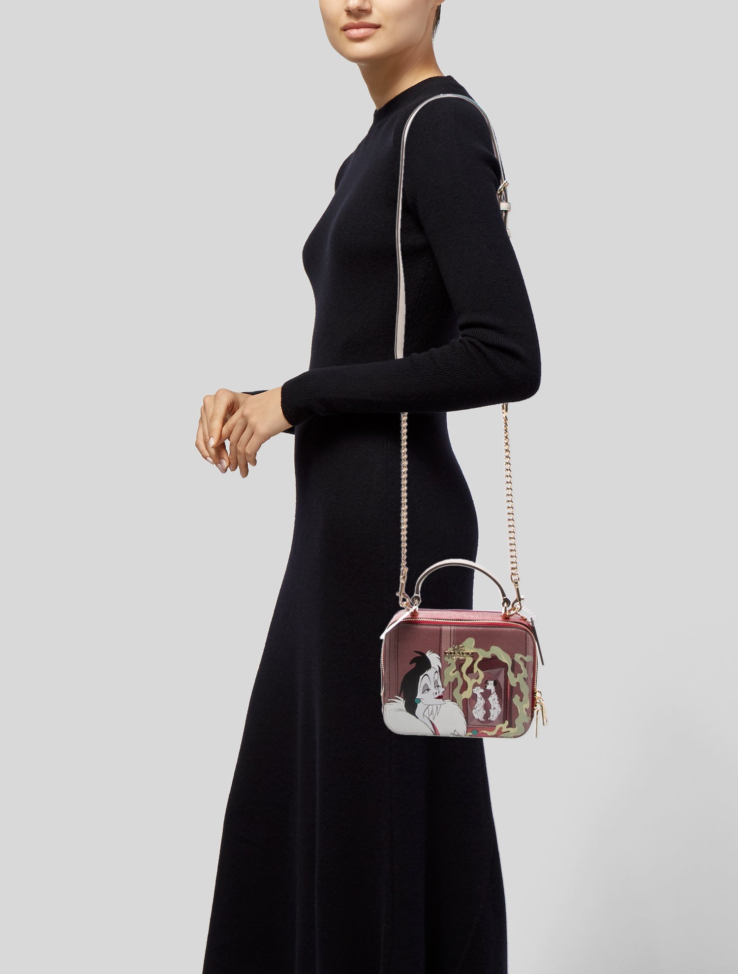 Disney x Coach Leather Crossbody Bag w/ Tags