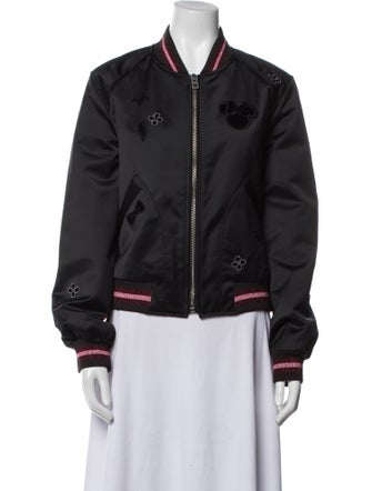 Disney x Coach Floral Print Bomber Jacket