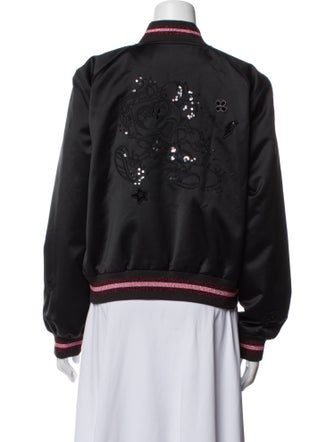 Disney x Coach Floral Print Bomber Jacket