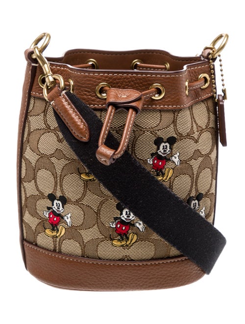 Disney x Coach Canvas Bucket Bag
