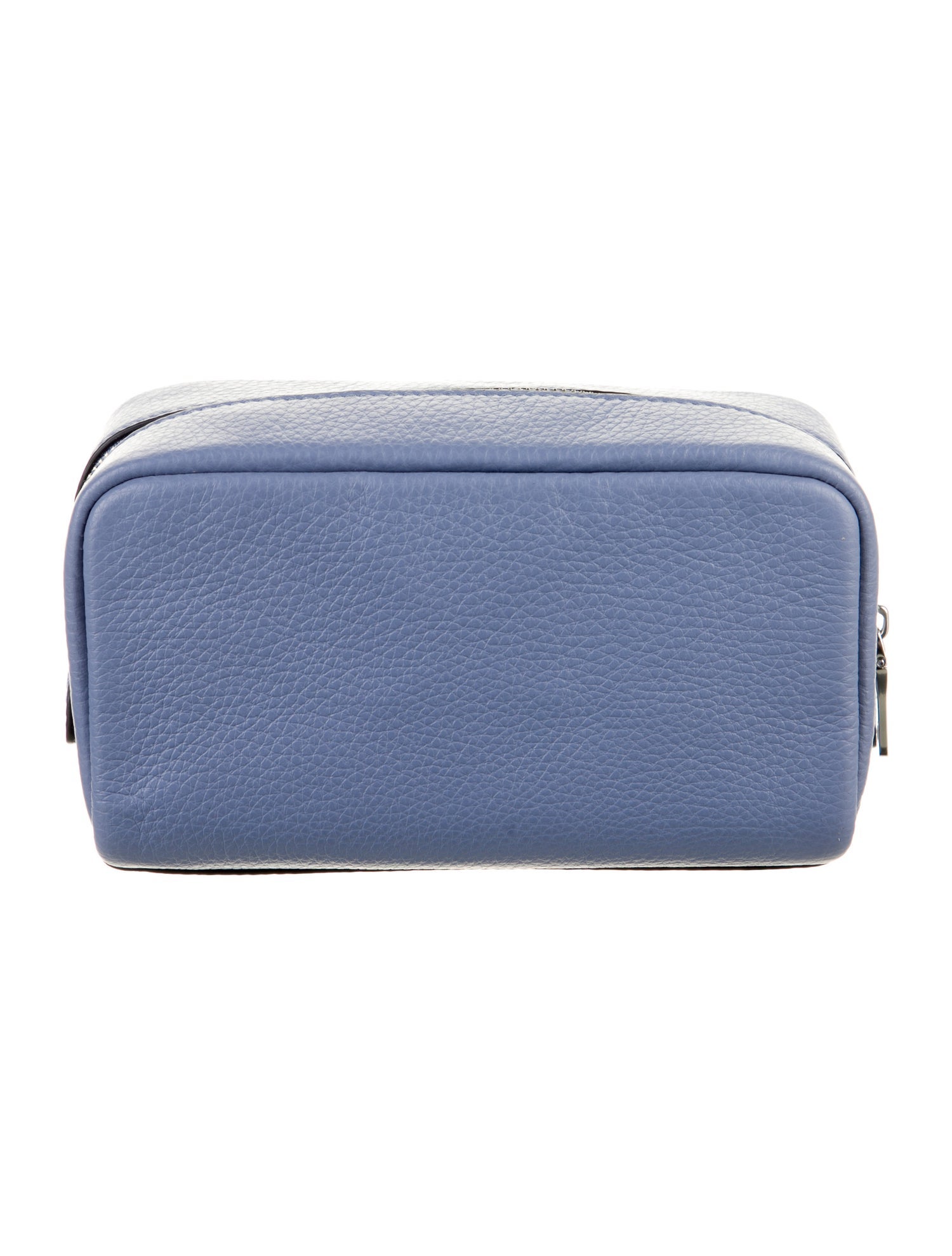 Disney x Coach Women's blue leather cosmetic bag
