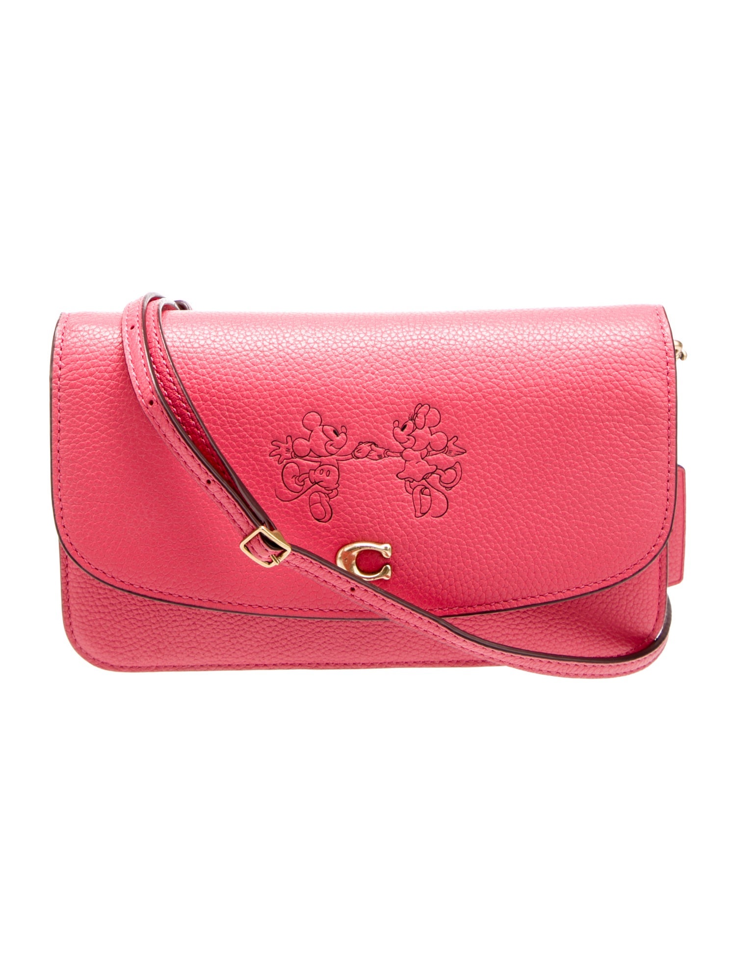 Disney x Coach Leather Crossbody Bag