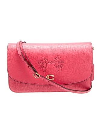 Disney x Coach Leather Crossbody Bag
