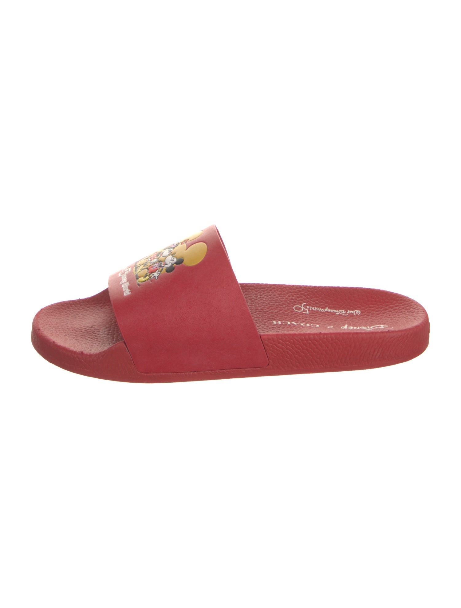 Disney x Coach Rubber Slides