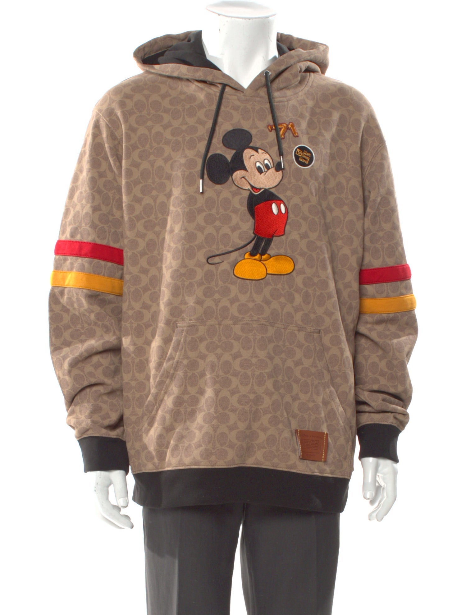 Disney x Coach Printed Crew Neck Hoodie w/ Tags