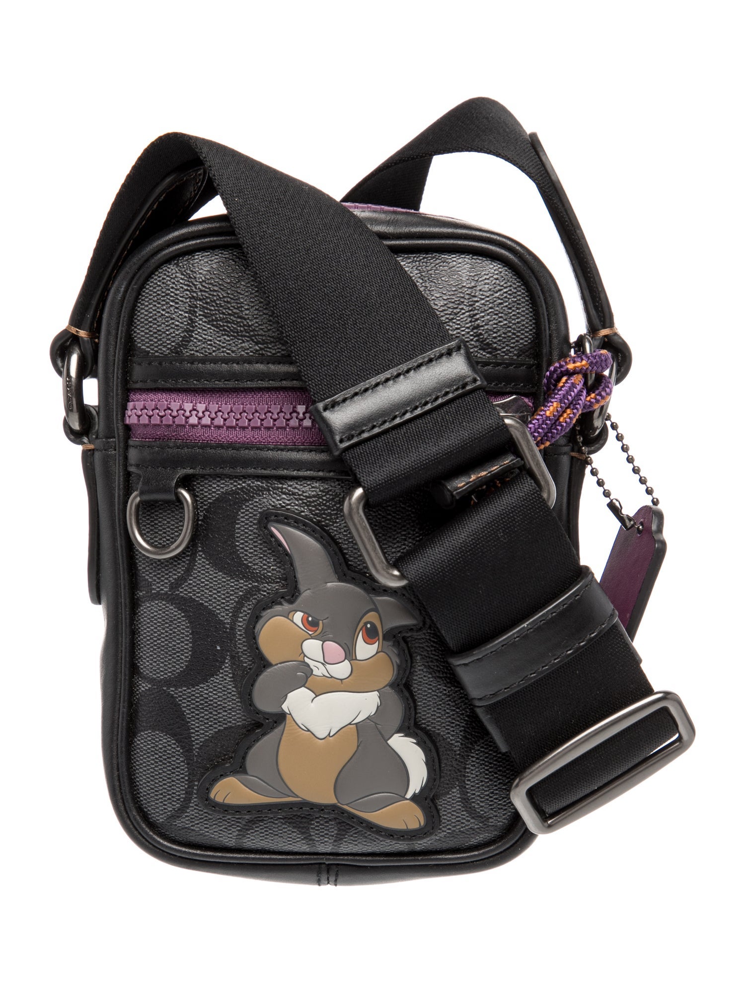 Disney x Coach Leather Crossbody Bag