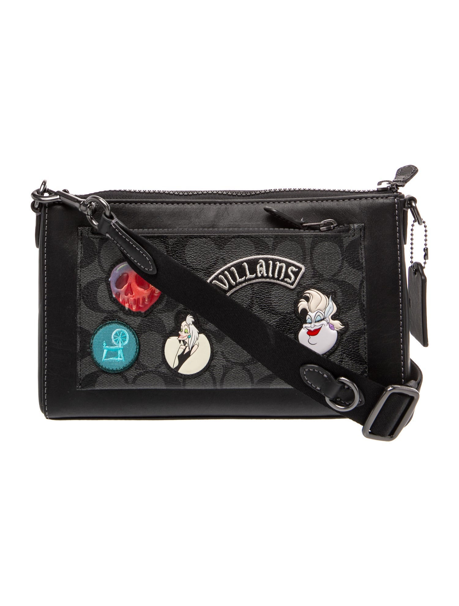 Disney x Coach Leather Crossbody Bag