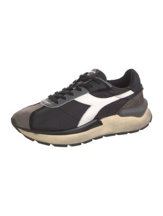 Diadora Nylon Colorblock Pattern Sneakers