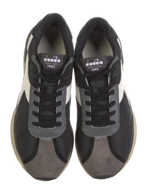 Diadora Nylon Colorblock Pattern Sneakers