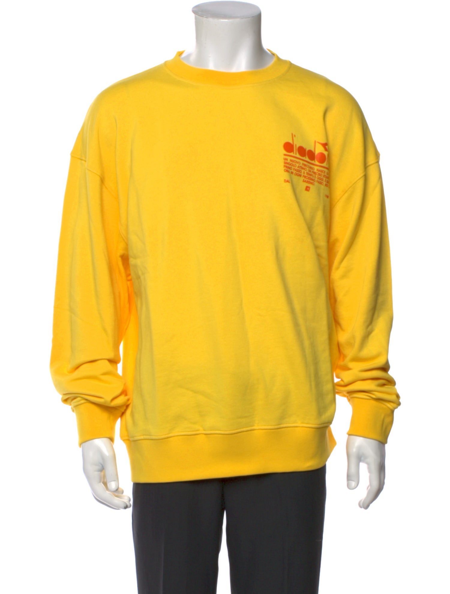 Diadora Graphic Print Crew Neck Sweatshirt