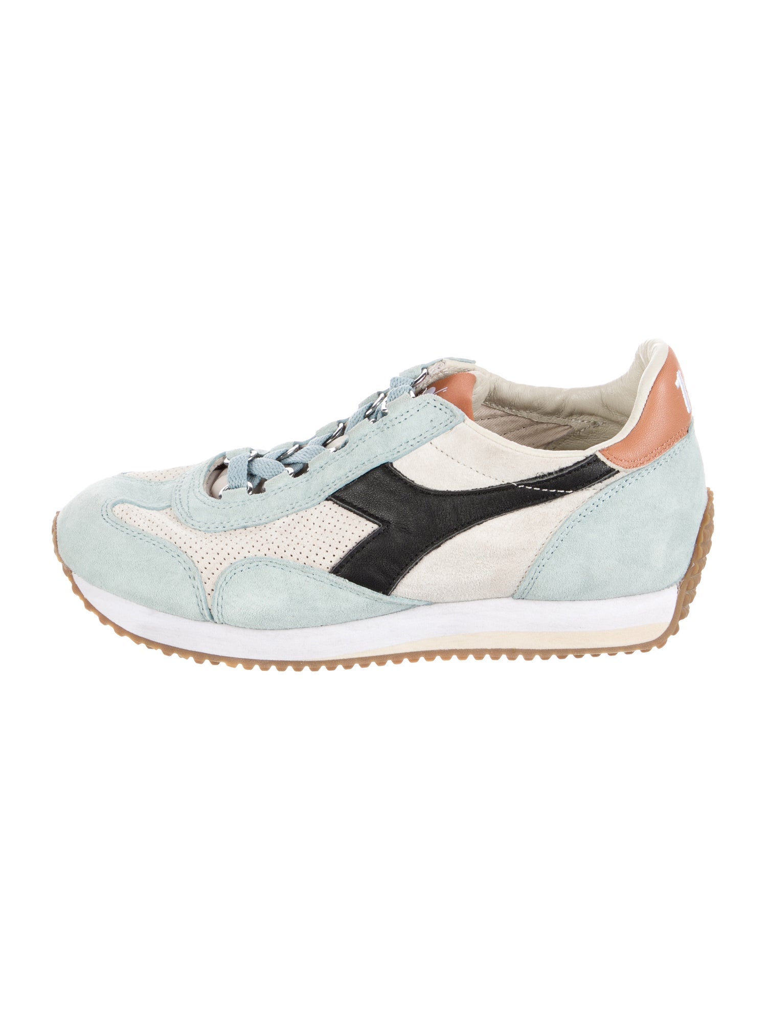 Diadora Suede Colorblock Pattern Sneakers