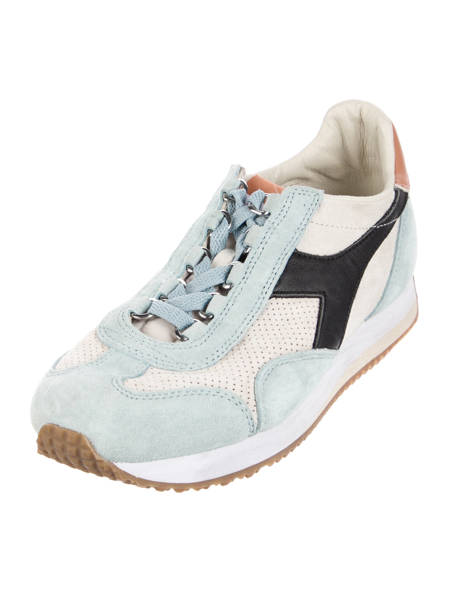 Diadora Suede Colorblock Pattern Sneakers