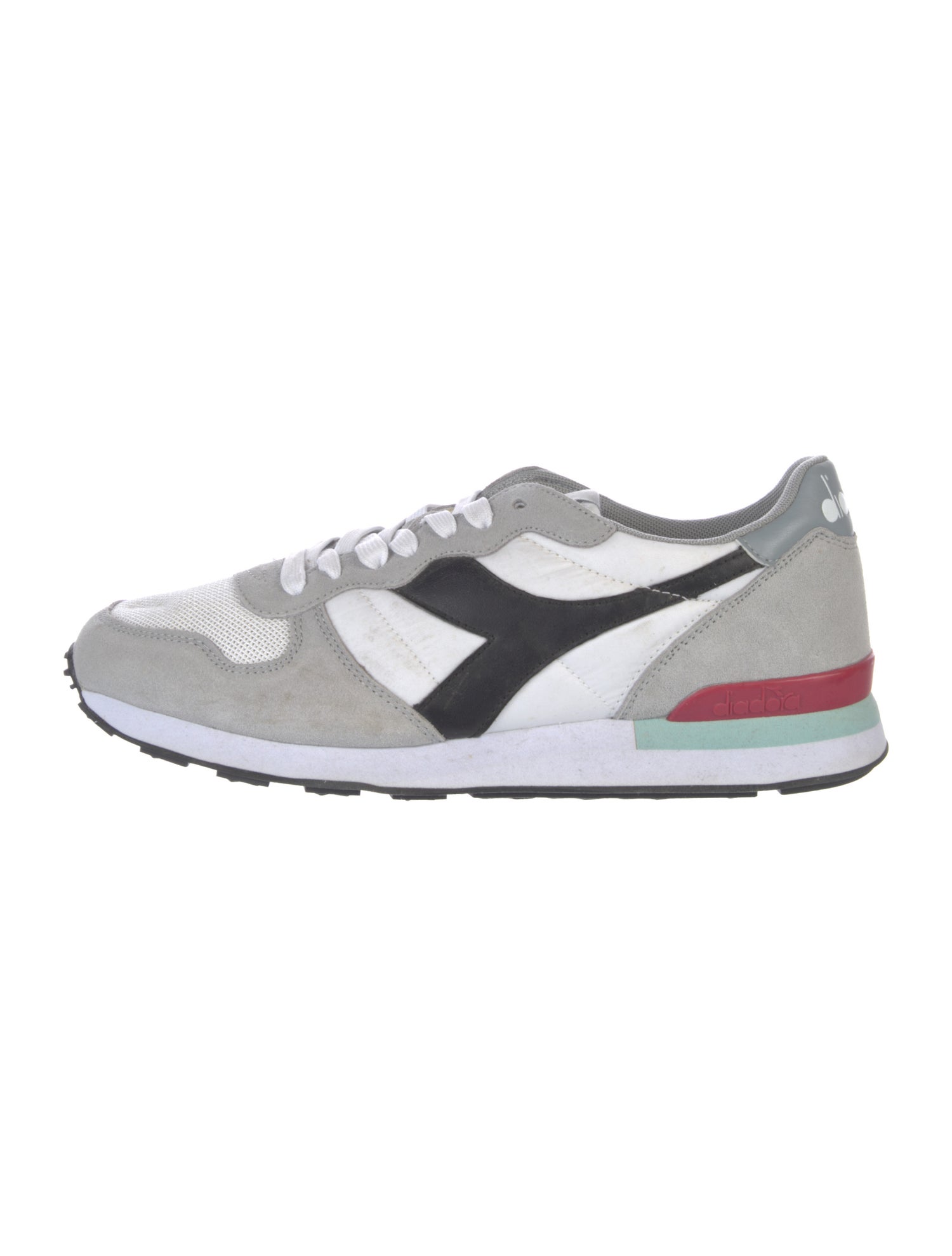 Diadora Suede Printed Athletic Sneakers