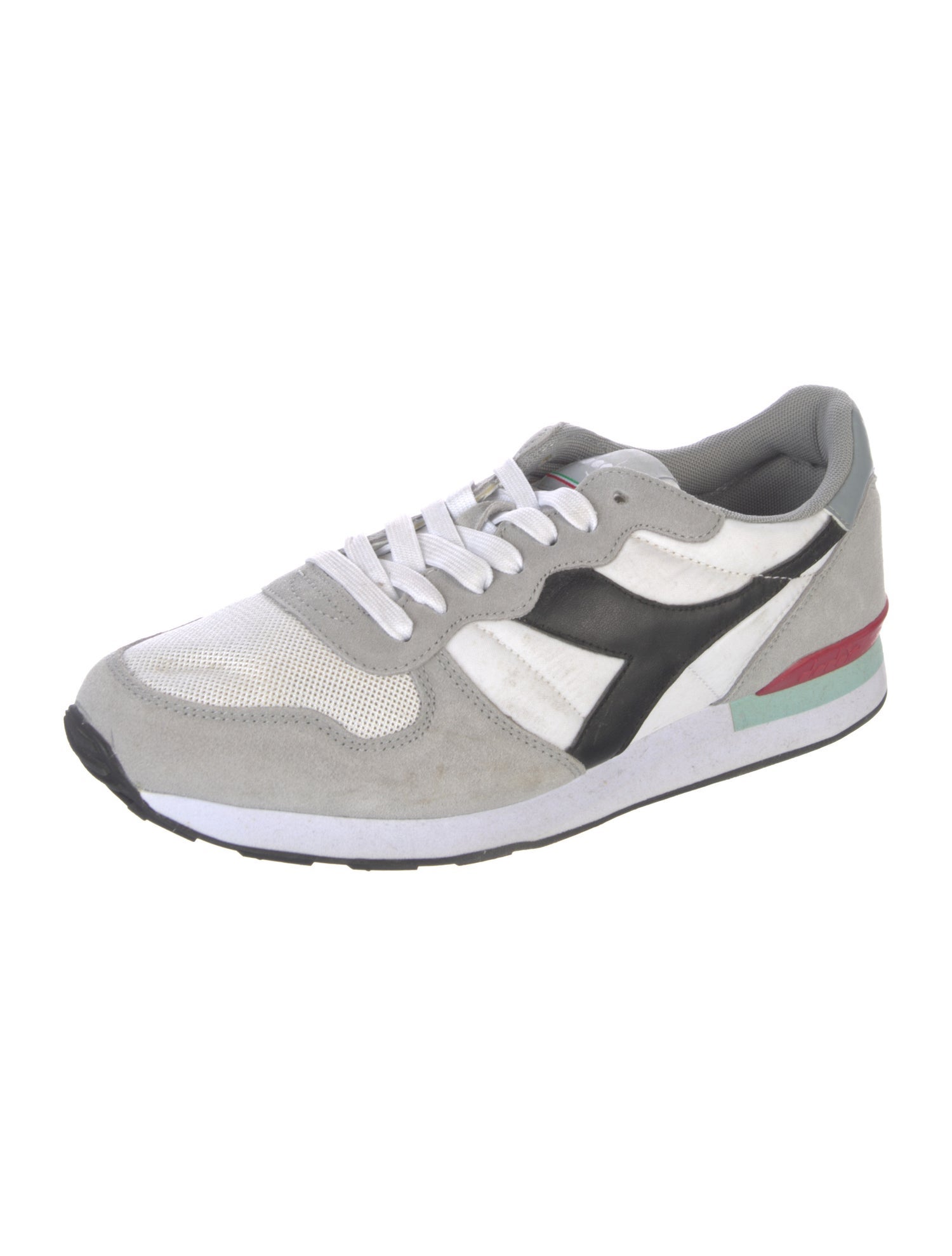 Diadora Suede Printed Athletic Sneakers