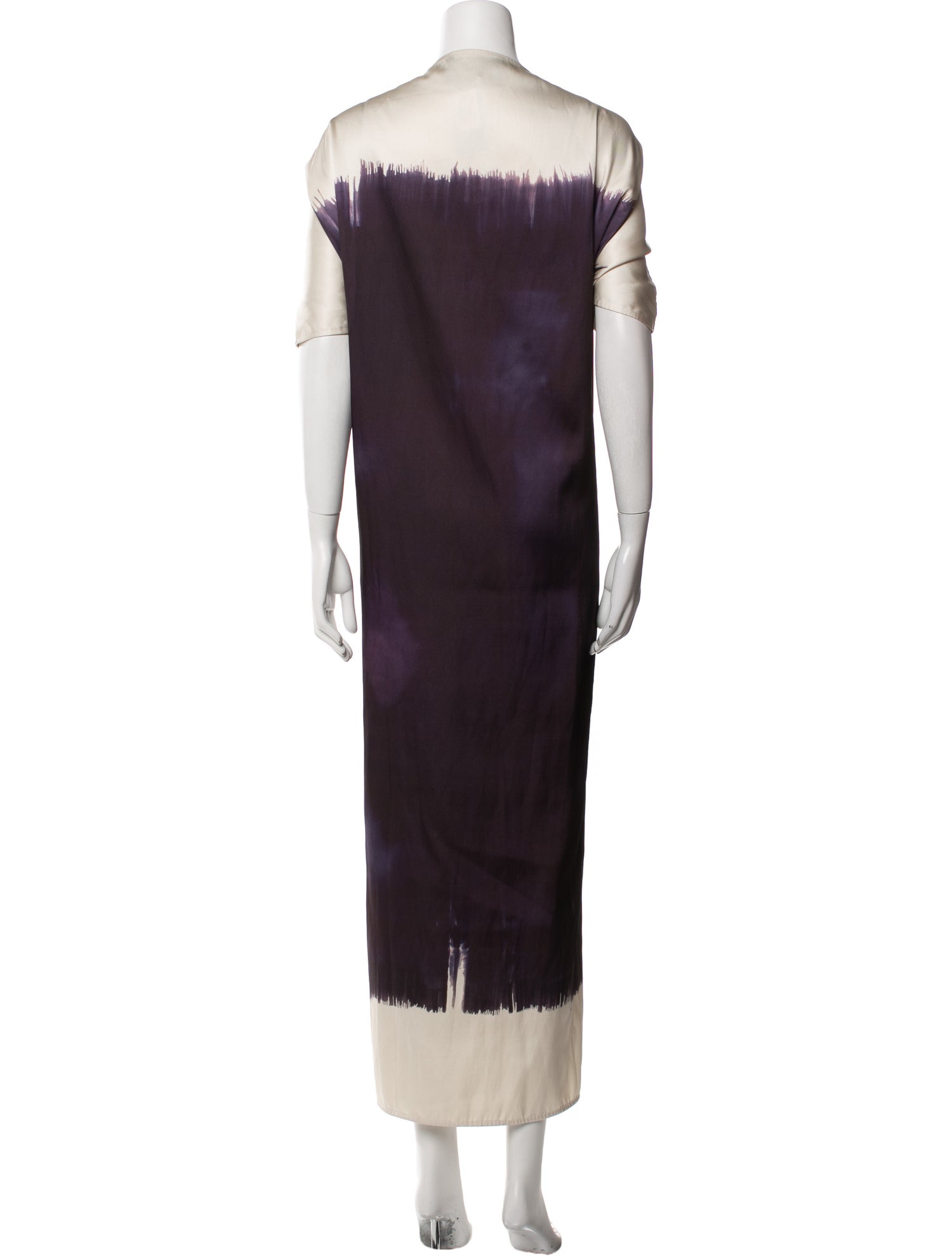 Dima Ayad Tie-Dye Print Long Dress