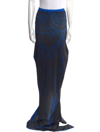 Di Petsa Printed Long Skirt