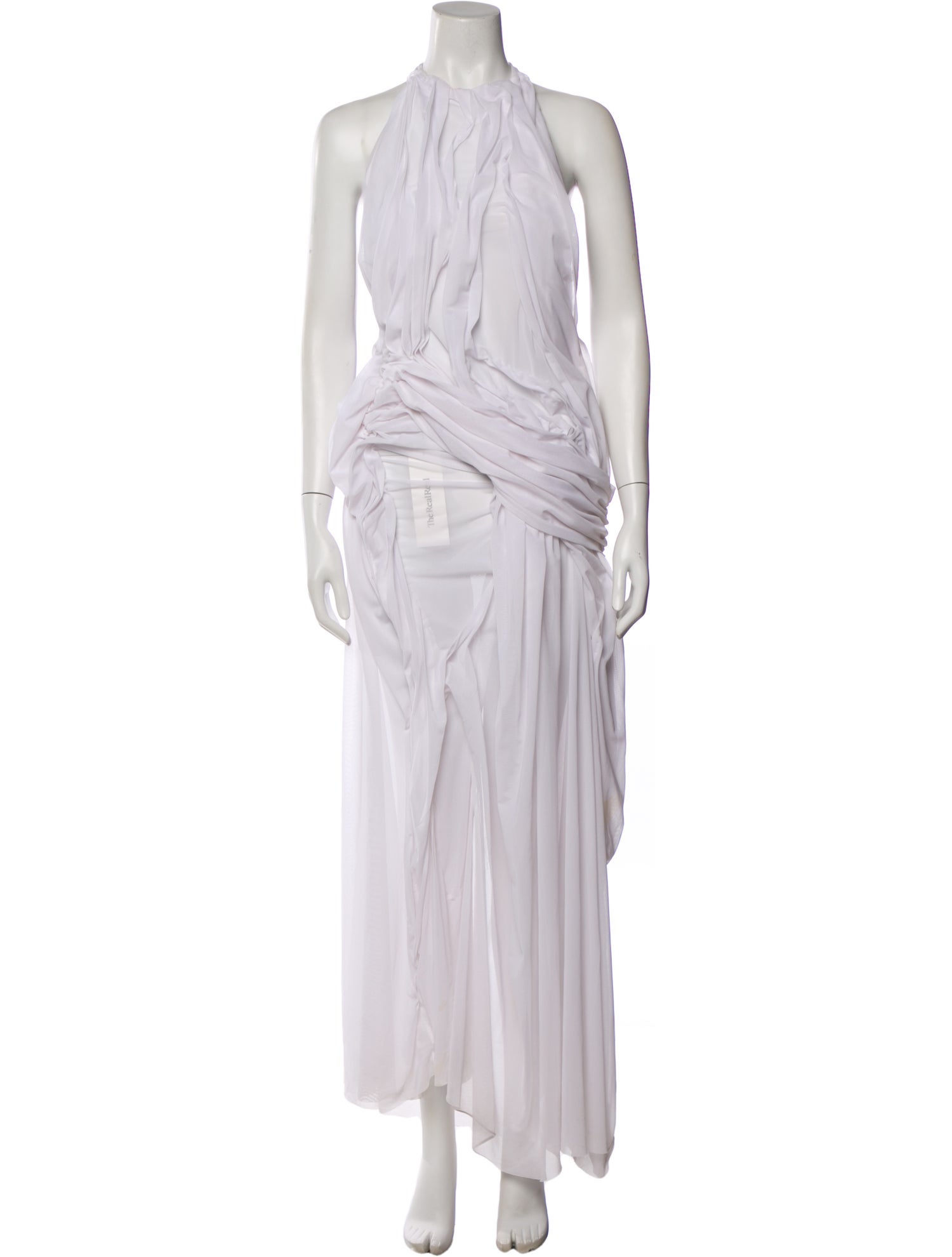 Di Petsa Halterneck Long Dress