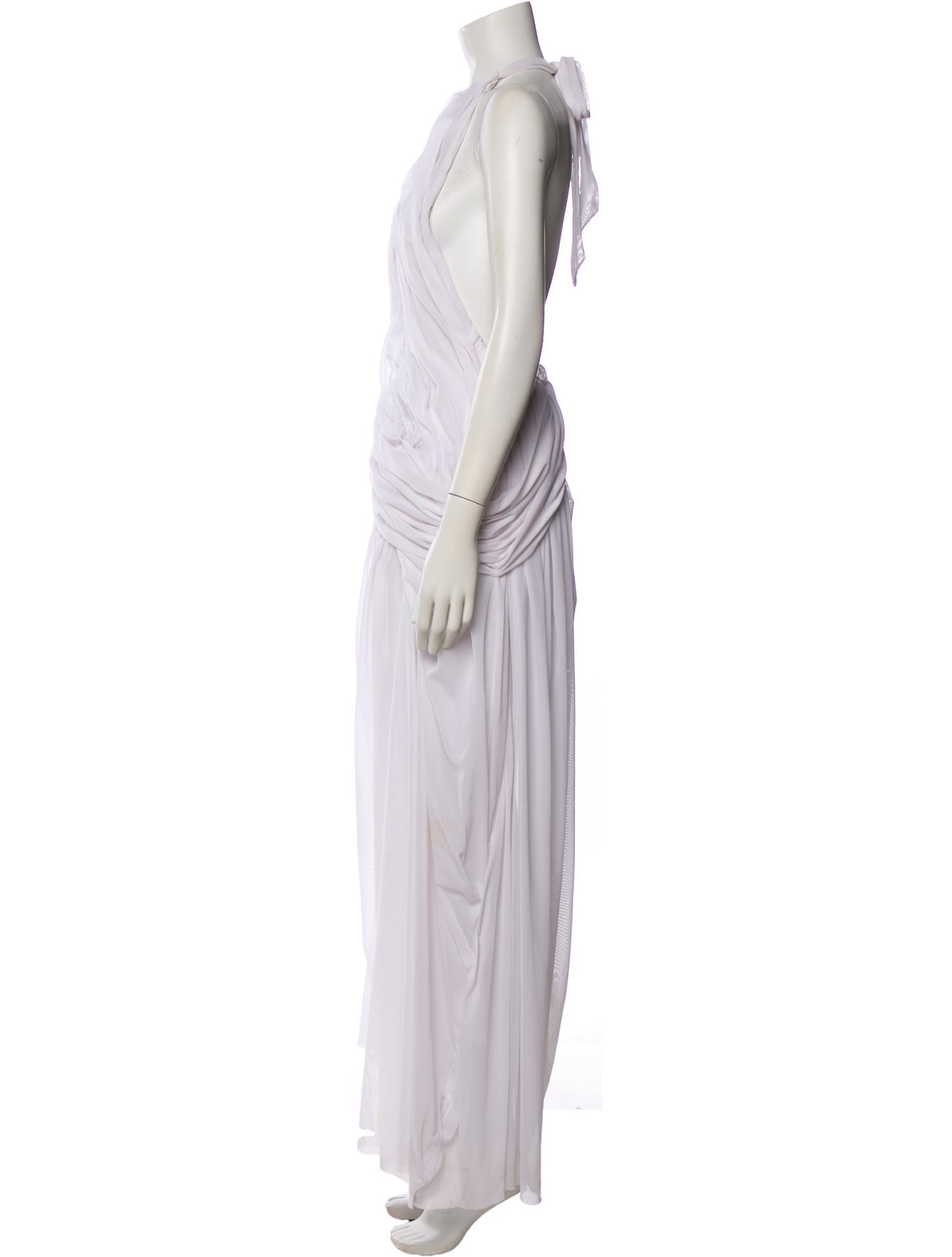 Di Petsa Halterneck Long Dress