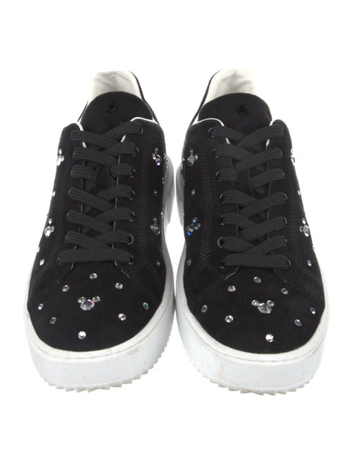 Disney x Stuart Weitzman Suede Sneakers