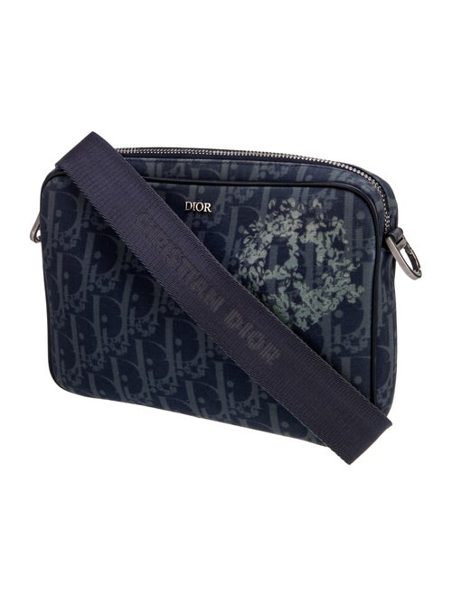 DIOR x Denim Tears Canvas Crossbody Bag